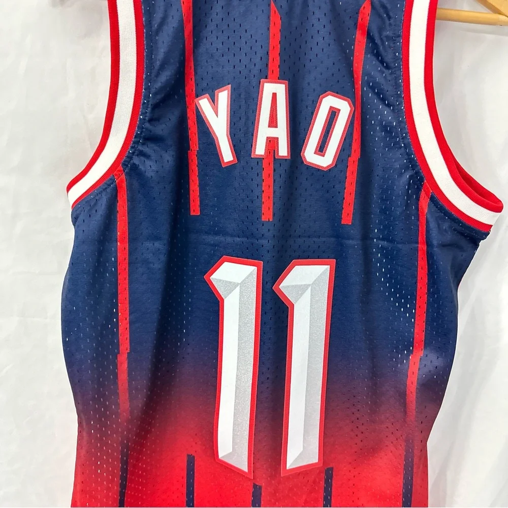 Mitchell Ness Swingman Houston Rockets Yao Ming Jersey - Picture 10 of 11